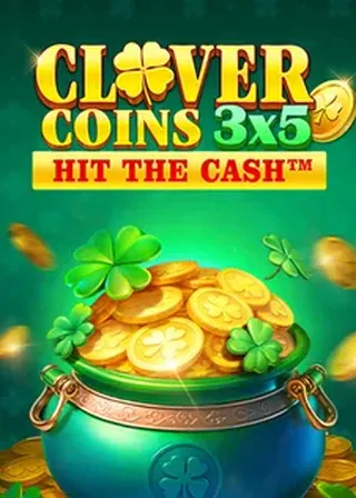 Clover Coins 3x5 – Hold & Win