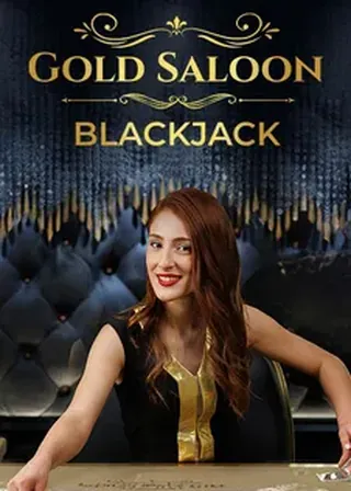 Gold Saloon Blackjack – Live-Casino